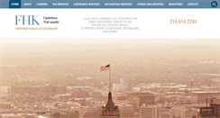 Desktop Screenshot of fhkcpa.com